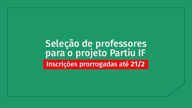 O edital oferta 75 vagas para atuação em 22 campi da instituição.